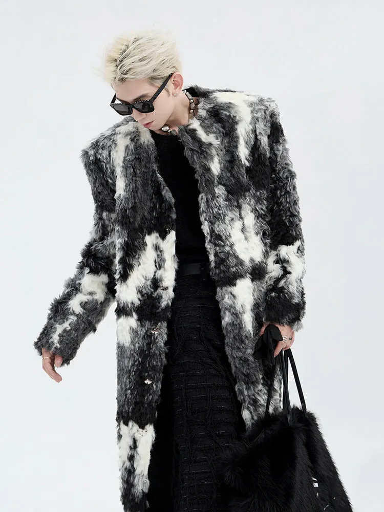 【24s Dec.】Light Luxury Fashionable Warm Plush Coat