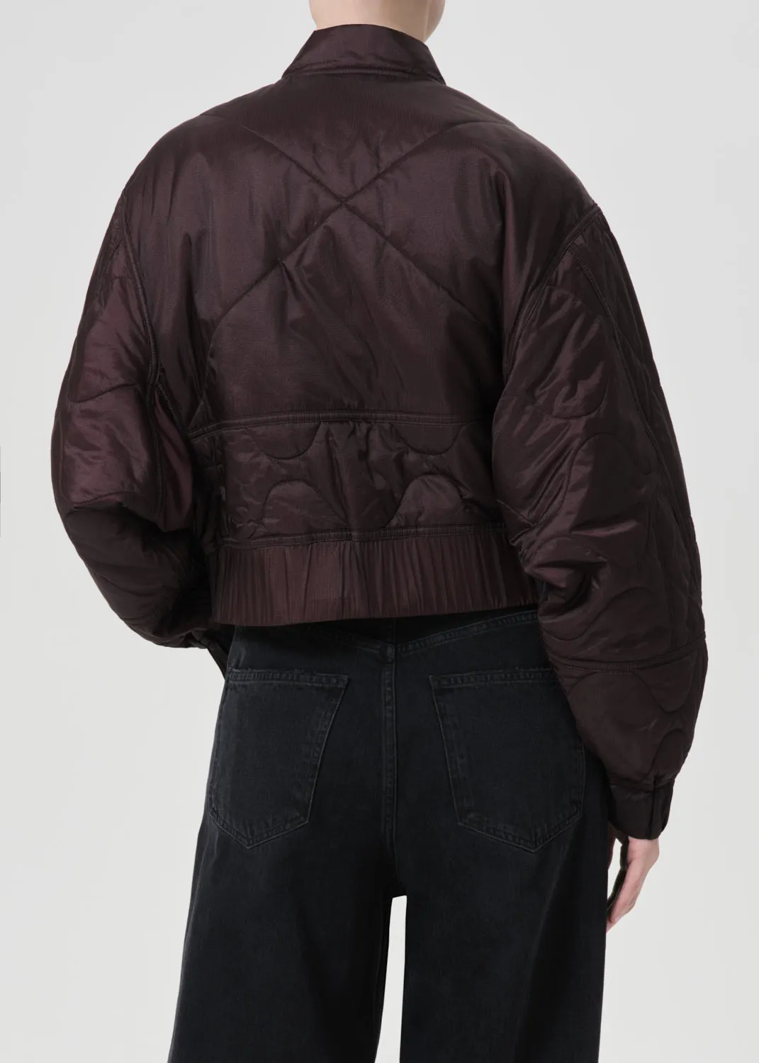 AGOLDE - Iona Quilted Jacket in Infusion