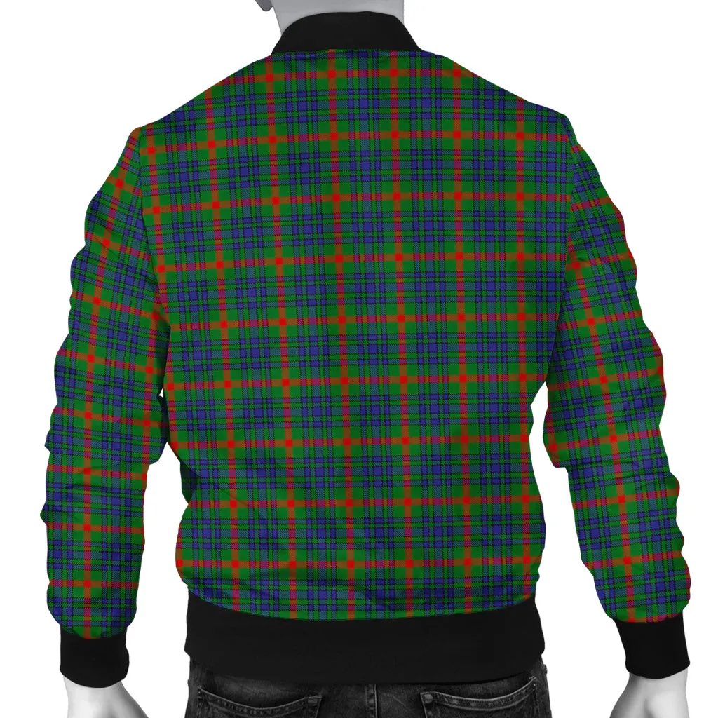 Aiton Tartan Bomber Jacket with Family Crest