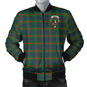 Aiton Tartan Bomber Jacket with Family Crest