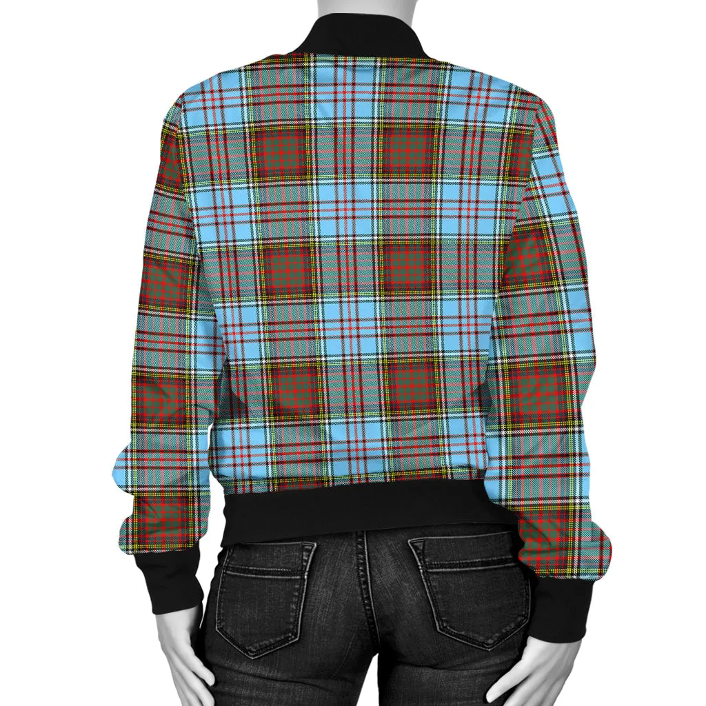 Anderson Ancient Tartan Bomber Jacket with Family Crest