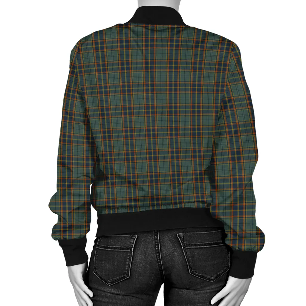 Antrim County Ireland Tartan Bomber Jacket