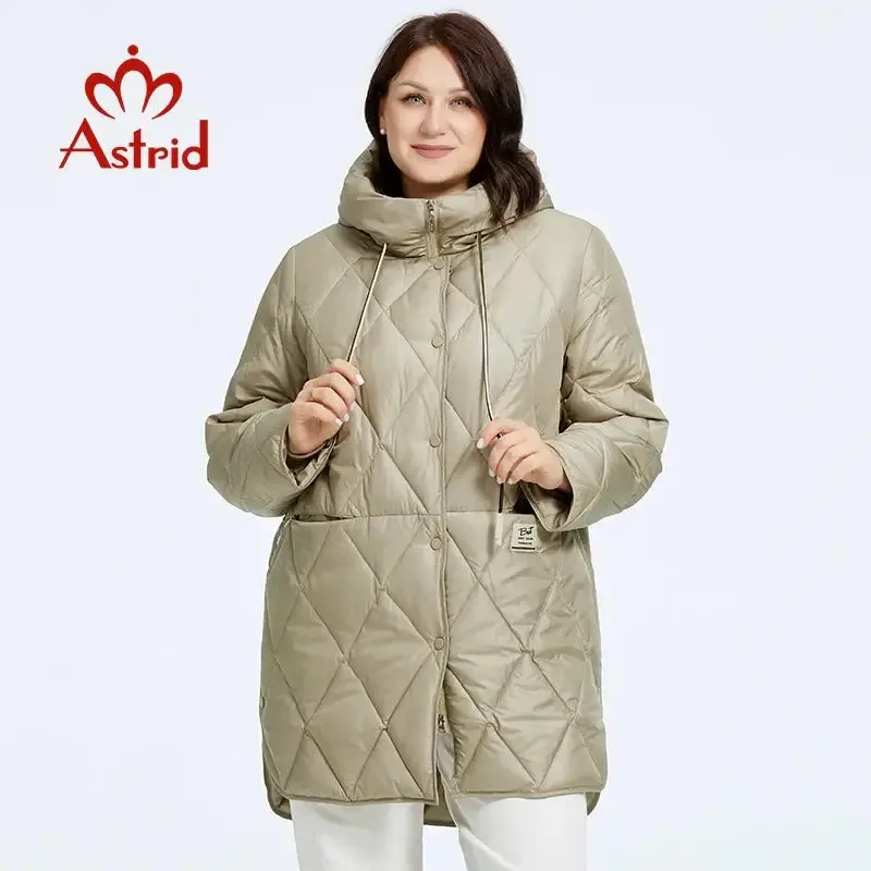 Astrid Women's Winter Jacket 2023 Plus Size Women Parka Long Down