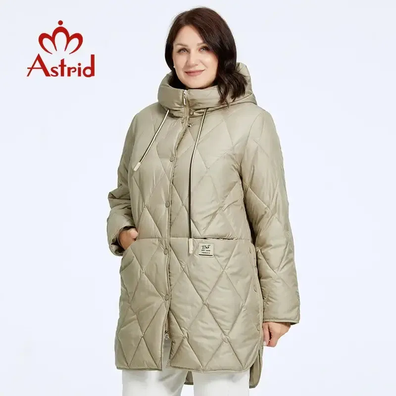 Astrid Women's Winter Jacket 2023 Plus Size Women Parka Long Down