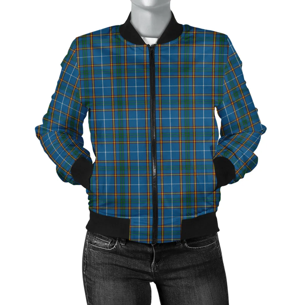 Bain Tartan Bomber Jacket