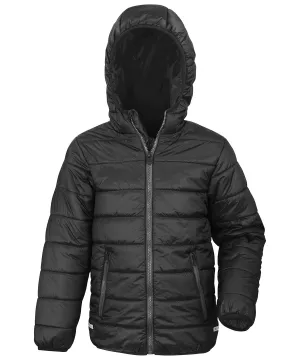 Black - Core junior soft padded jacket