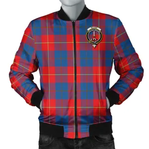 Blane Tartan Bomber Jacket with Family Crest