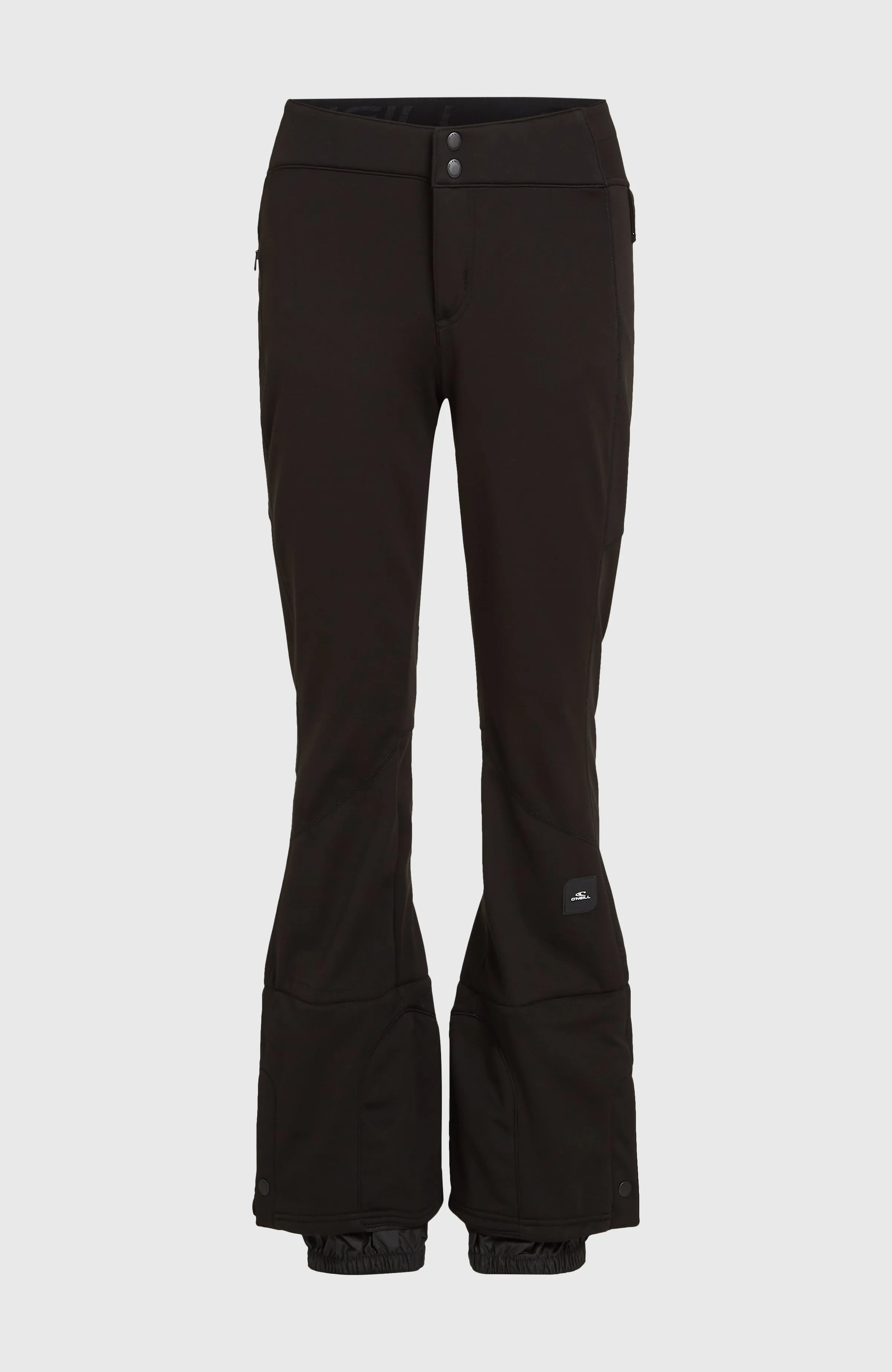 Blesses Softshell Hybrid Skinny Snow Pants | Black Out