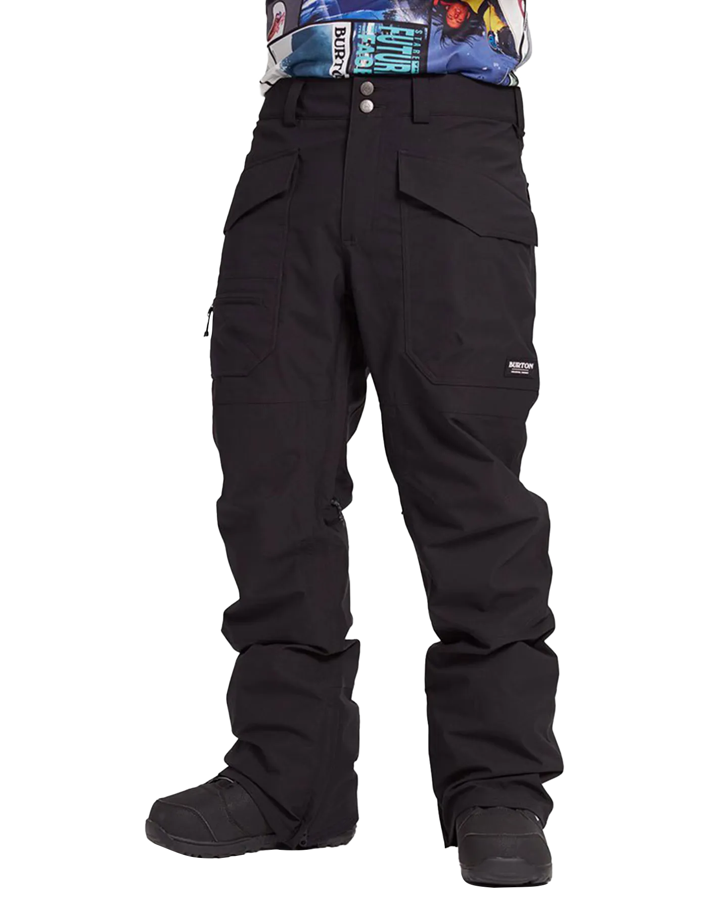 Burton Men's Southside 2L Snow Pants - Slim Fit - True Black