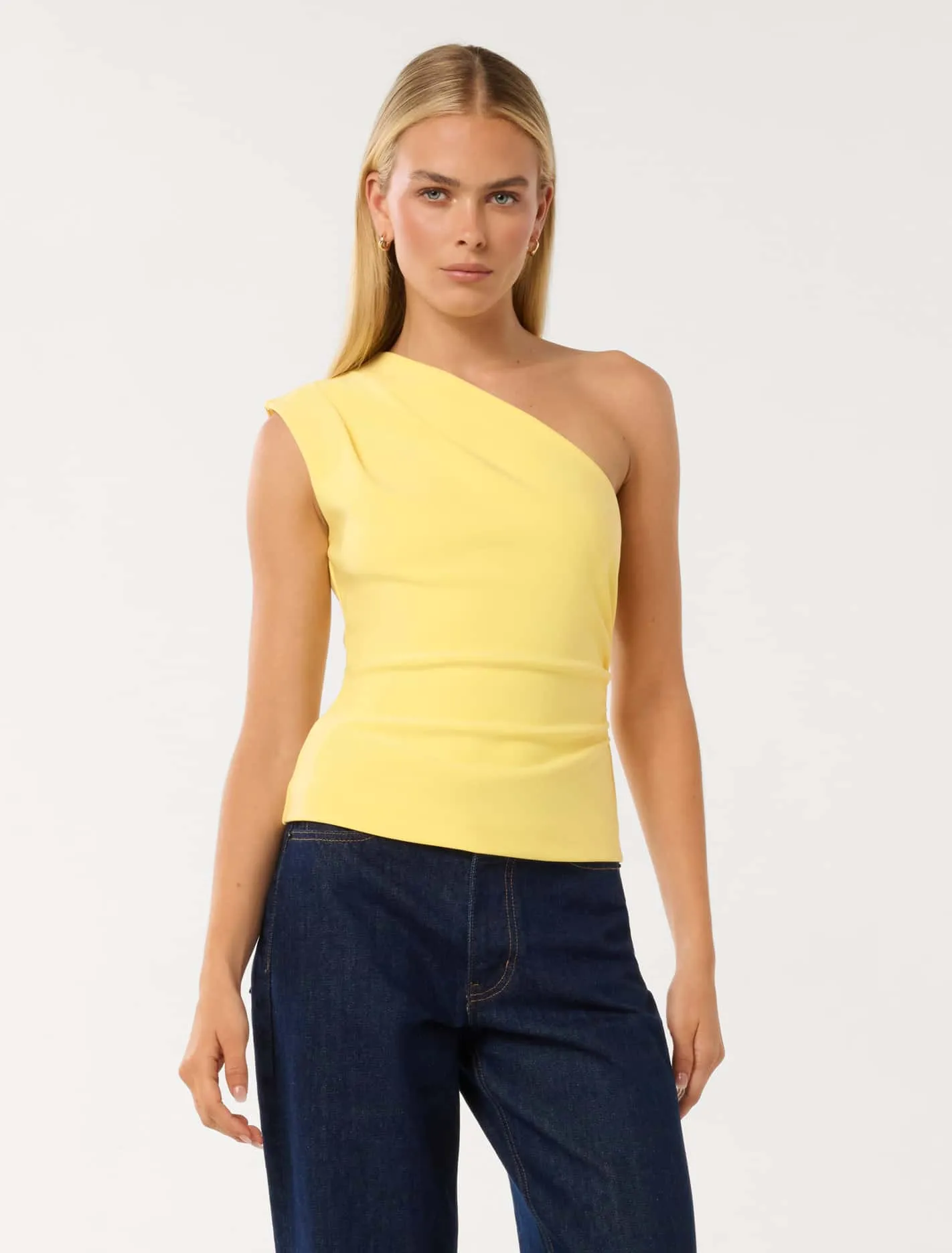 Cecilia Tuck Shoulder Top