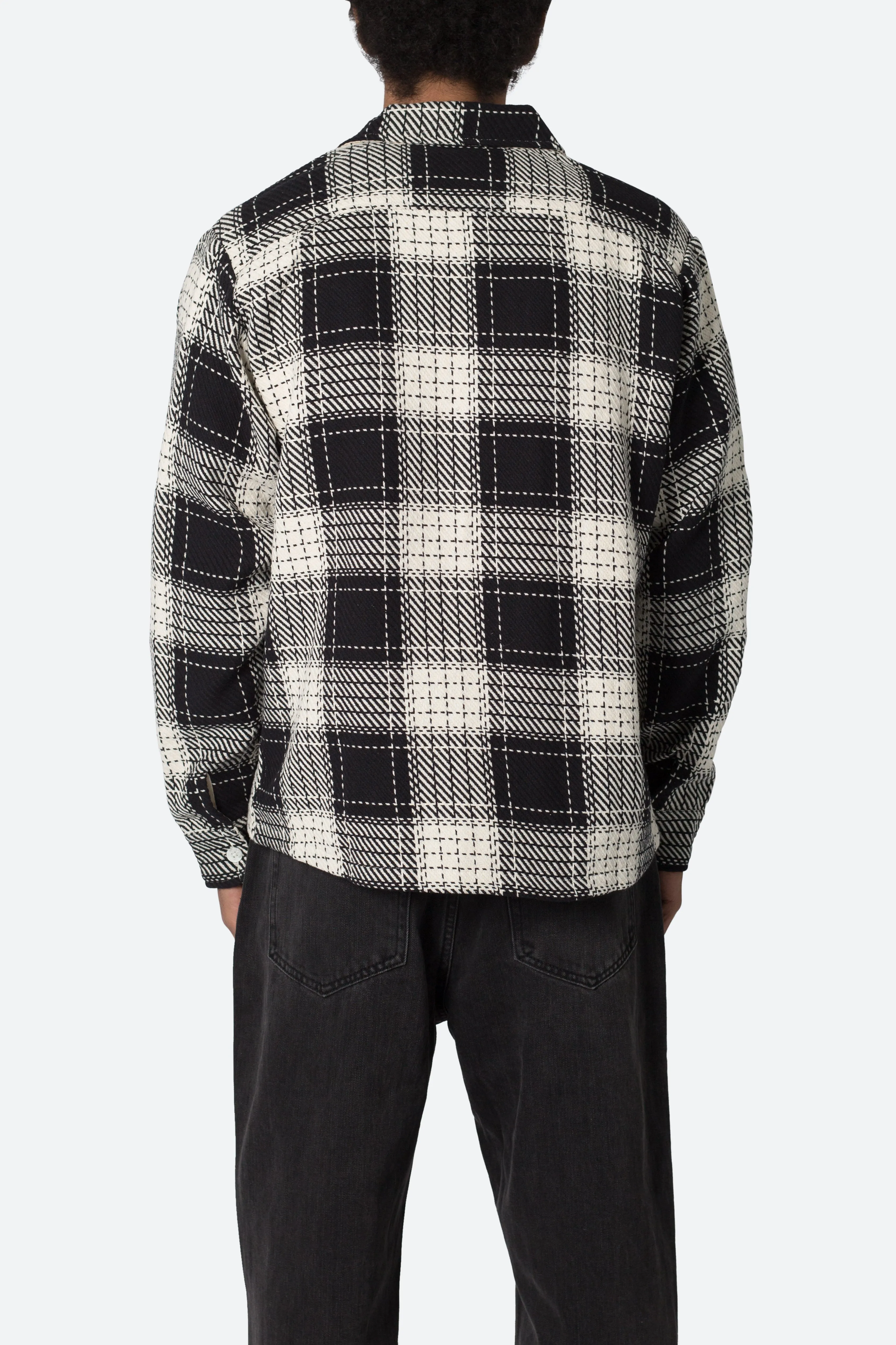 Classic Flannel Shirt - Black