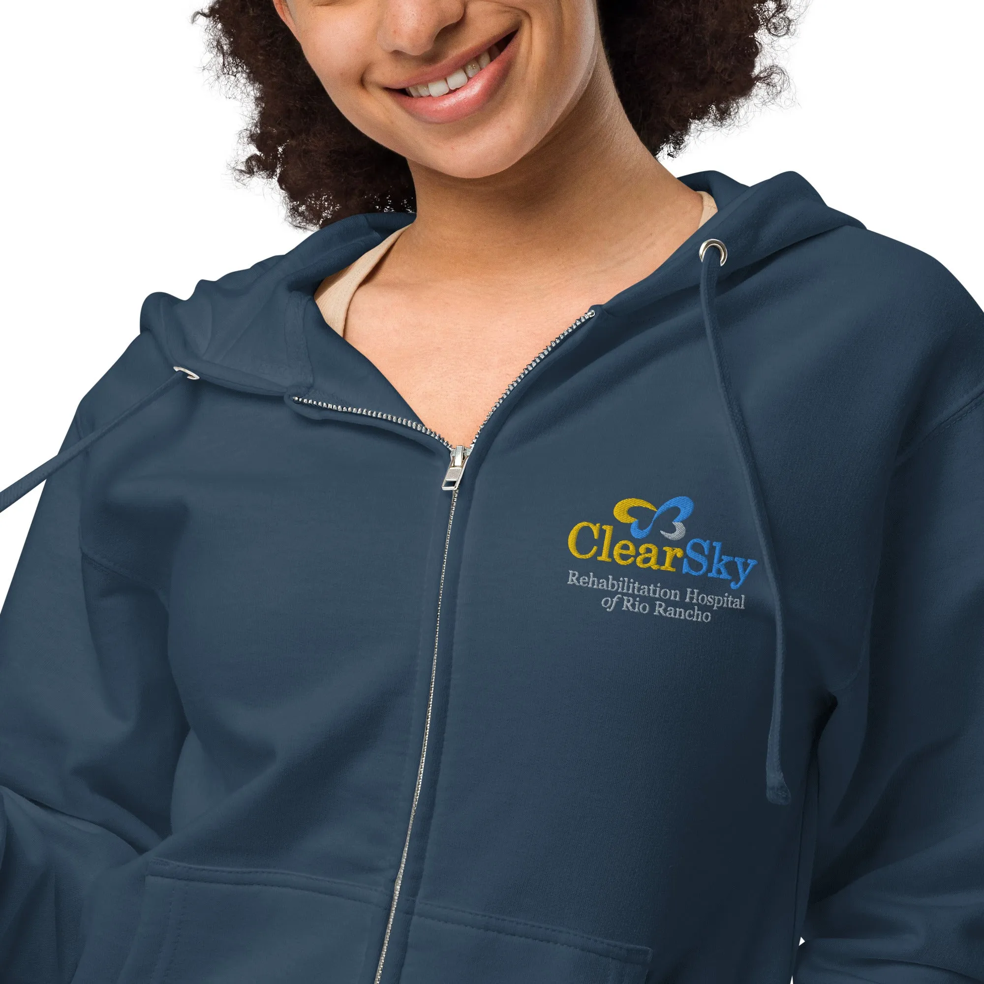 ClearSky Rehabilitation Hospital [Rio Rancho] | Unisex Fleece Zip Up Hoodie