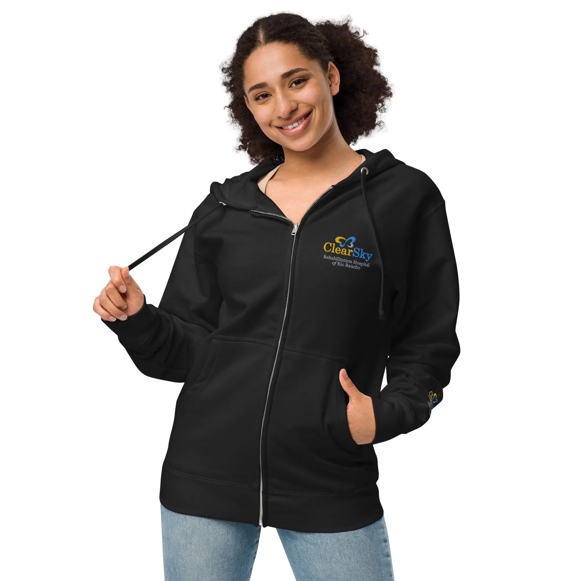 ClearSky Rehabilitation Hospital [Rio Rancho] | Unisex Fleece Zip Up Hoodie