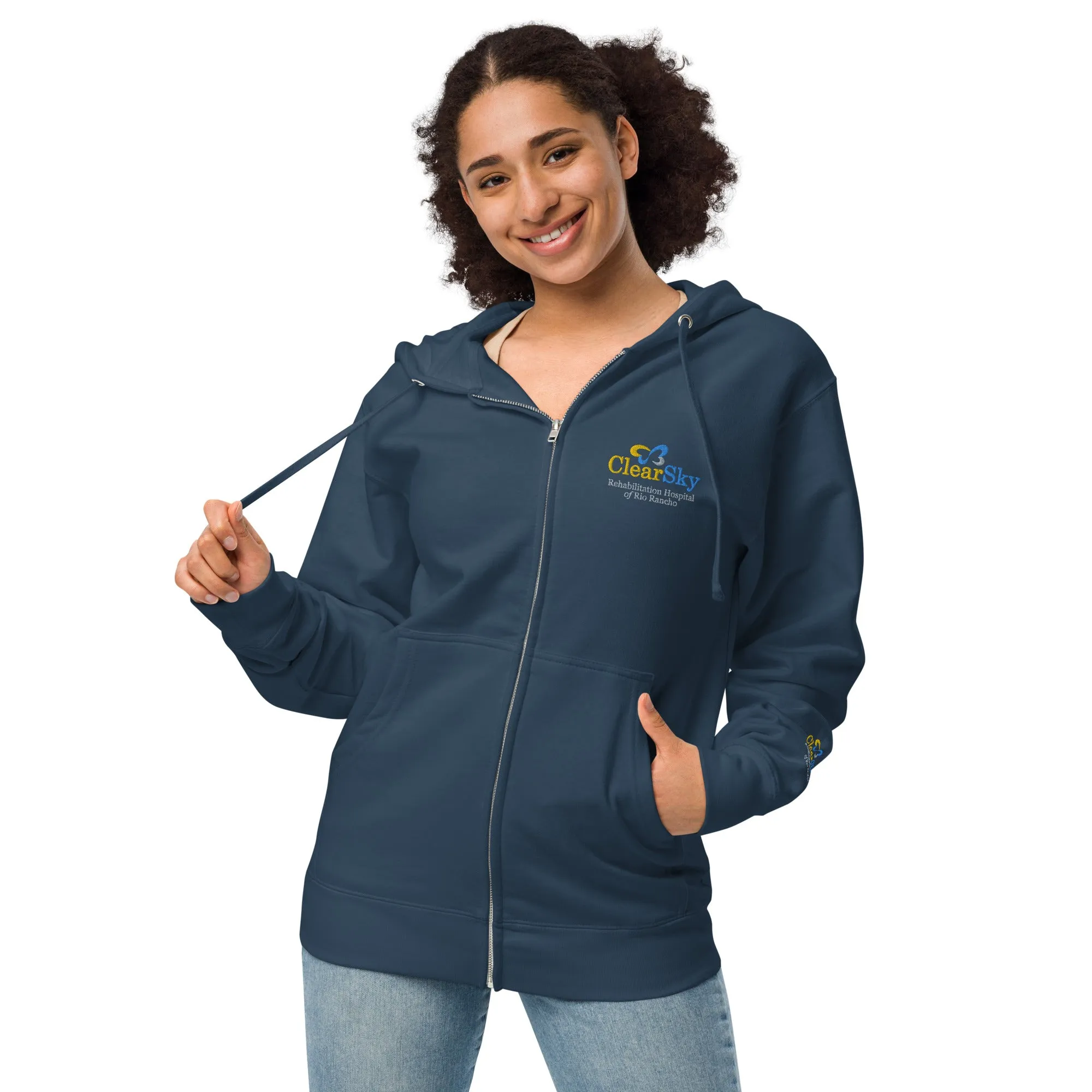 ClearSky Rehabilitation Hospital [Rio Rancho] | Unisex Fleece Zip Up Hoodie