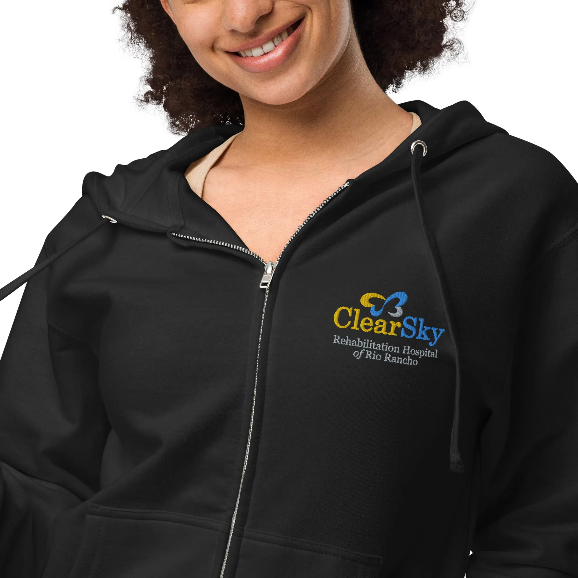 ClearSky Rehabilitation Hospital [Rio Rancho] | Unisex Fleece Zip Up Hoodie