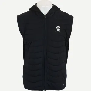 Corlys Hooded Vest MSU - Black/Grey Heather