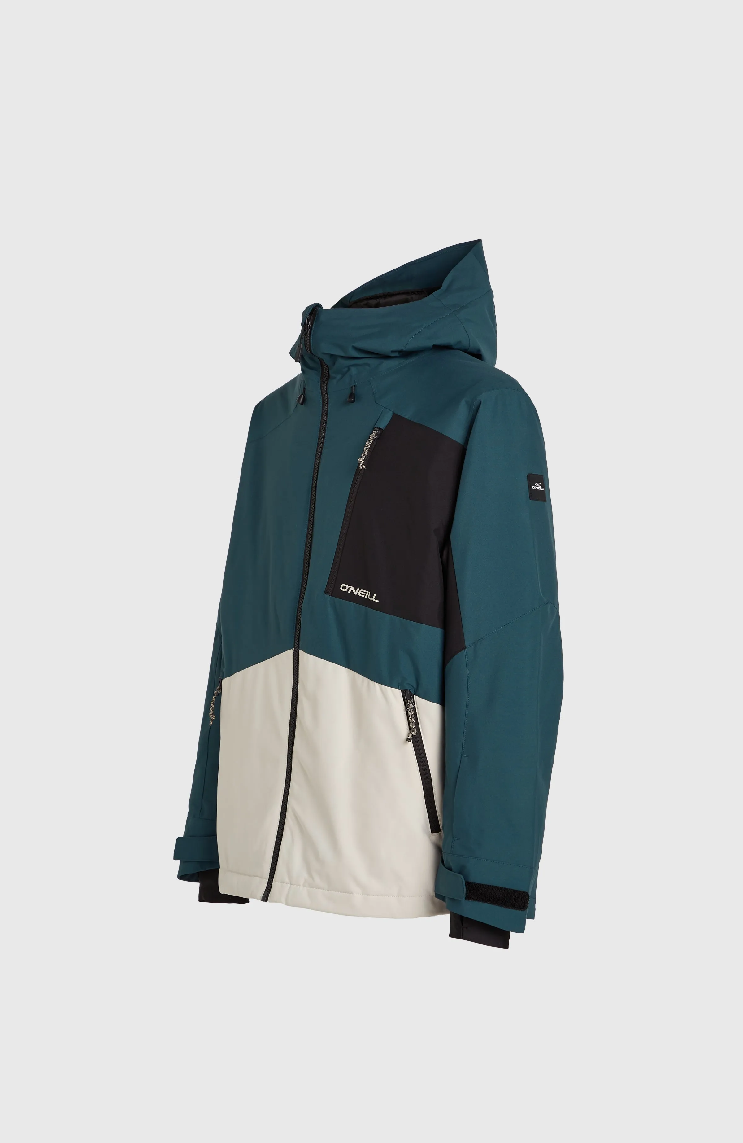 Hammer Block Snow Jacket | Alma Steel Colour Block