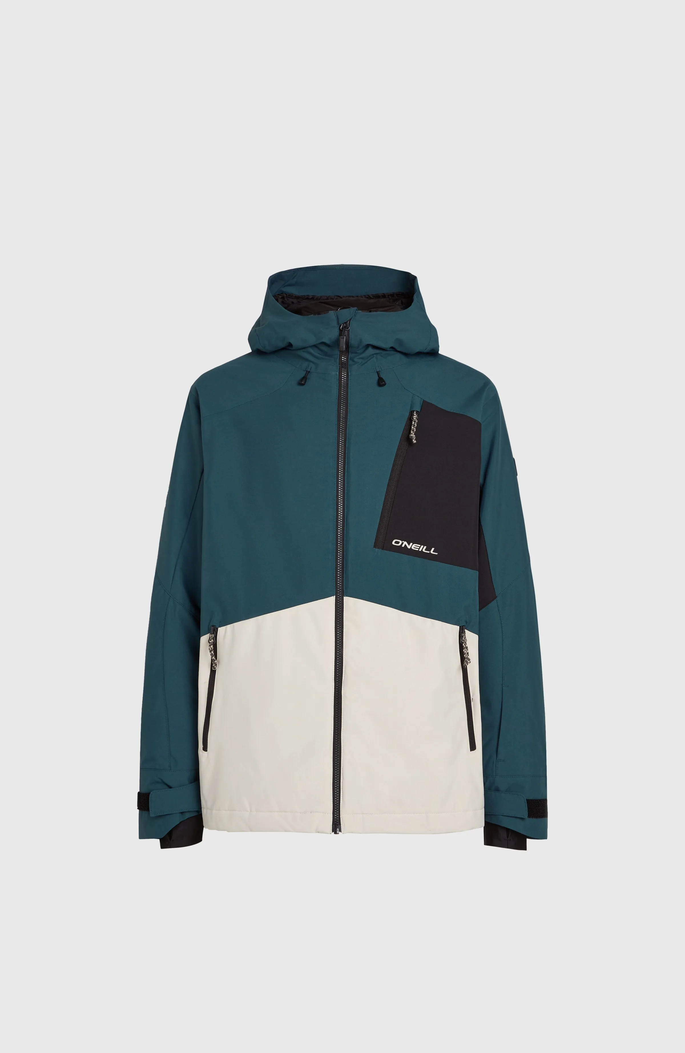 Hammer Block Snow Jacket | Alma Steel Colour Block