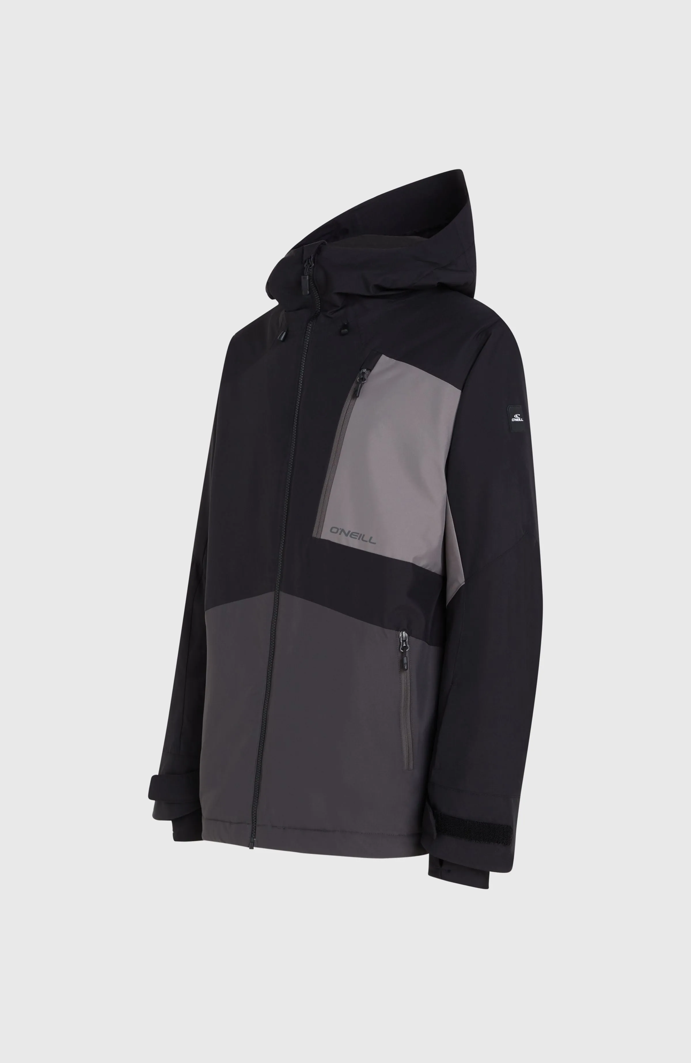 Hammer Block Snow Jacket | Black Out Colour Block