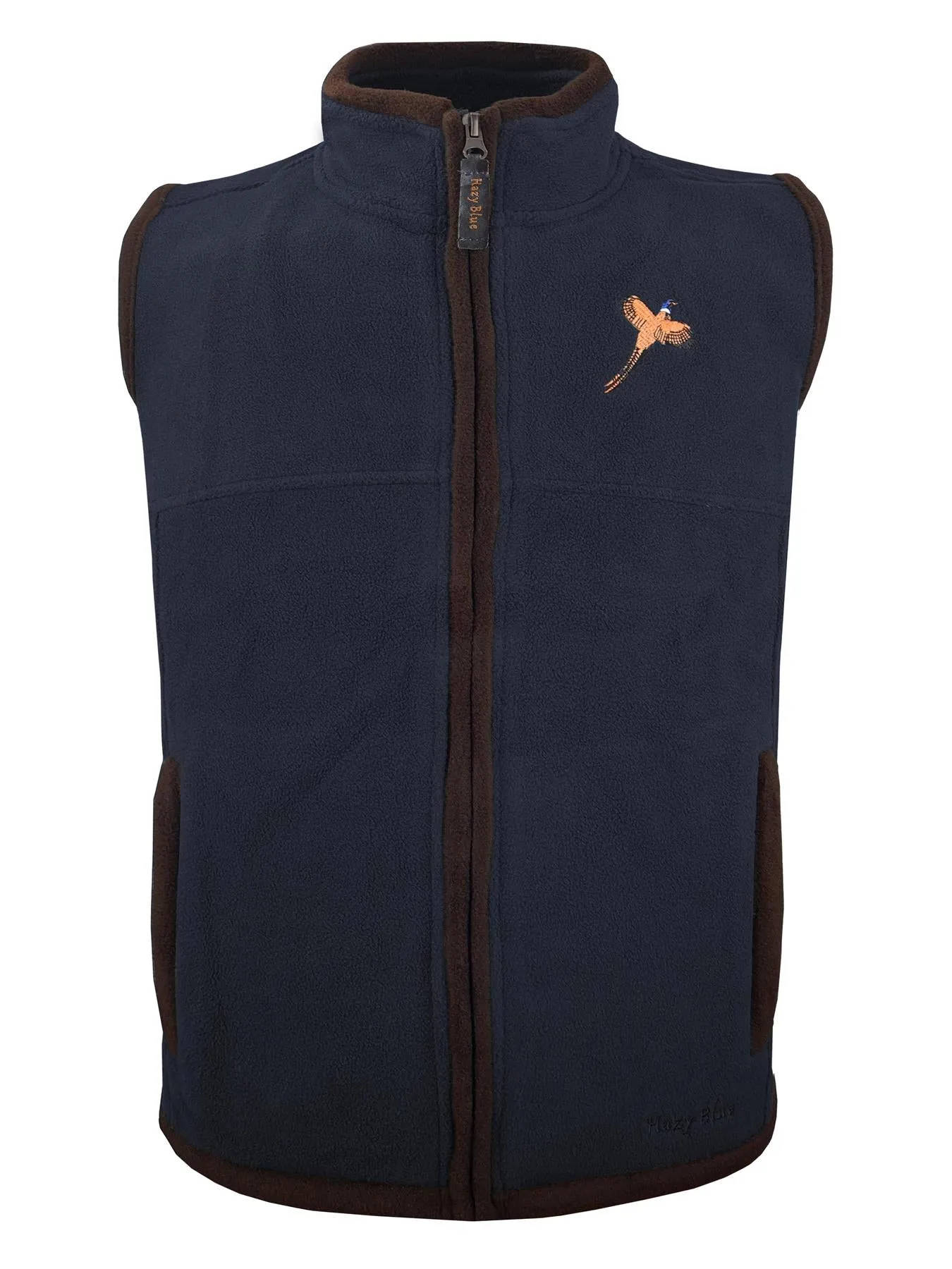 Hazy Blue Kids Angus Pheasant Bodywarmer Gilet Vest