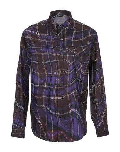 Just Cavalli Man Shirt Purple 38 suit