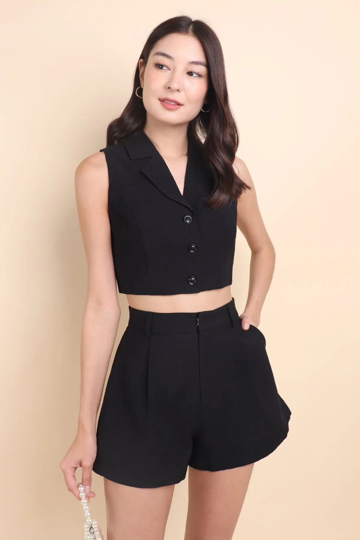 MARGO 2-PC SET IN BLACK