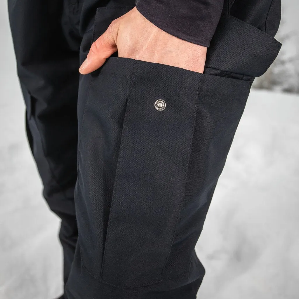 Medler Bib Pants Black