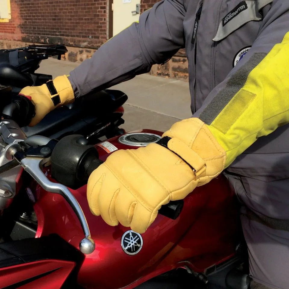 Merino Wool Insulated Competition Elkskin Roper Gloves