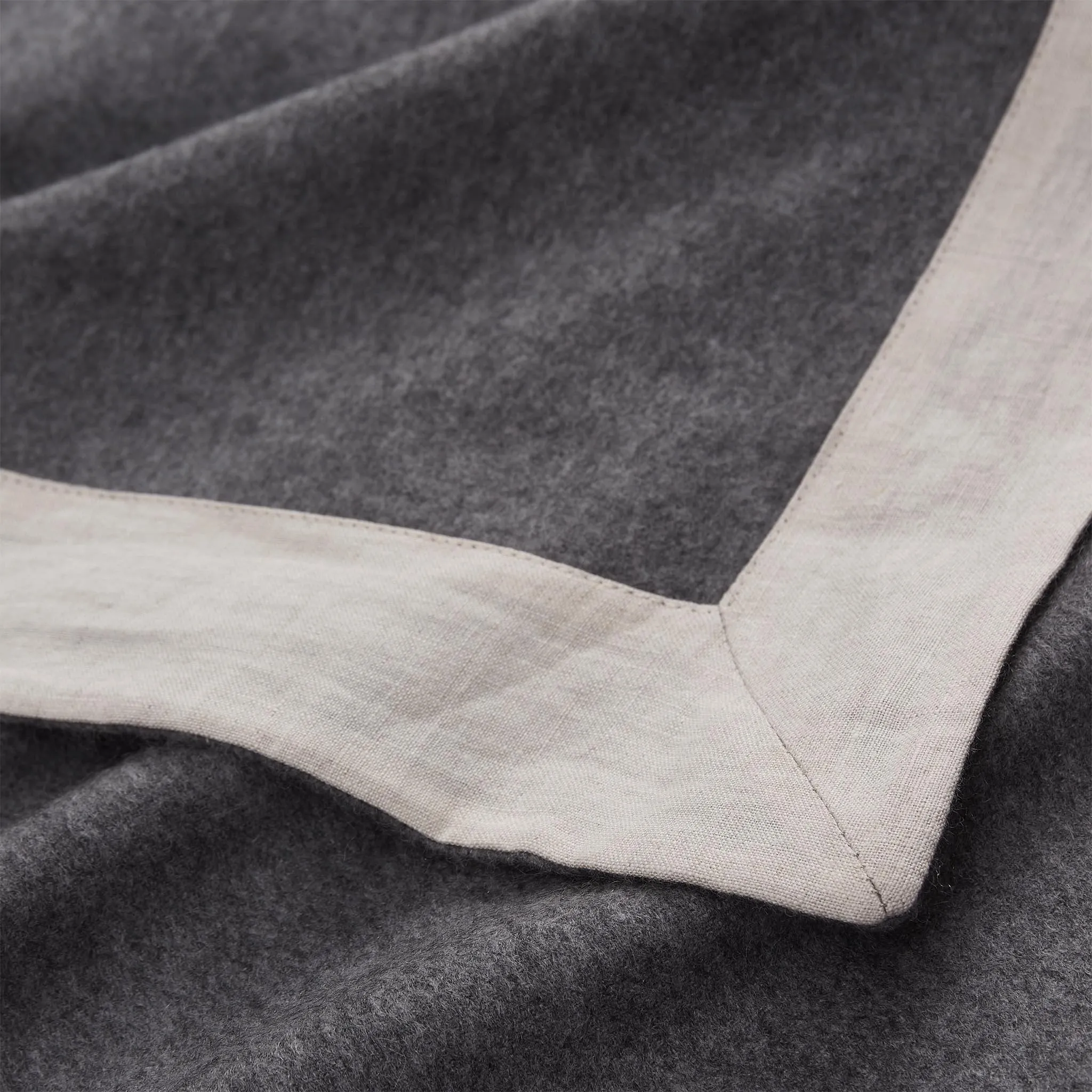 Naggu Cashmere Blanket [Grey/Natural]