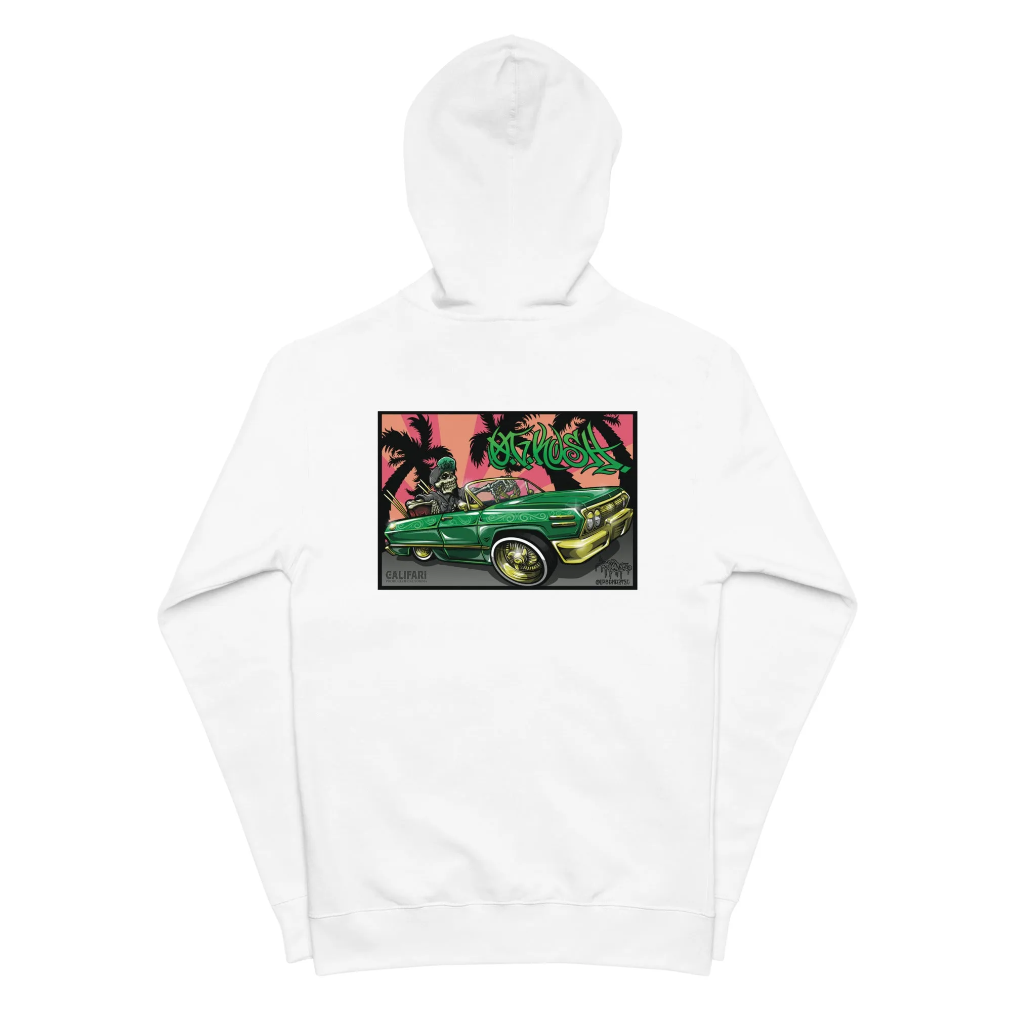 OG Kush - Unisex fleece zip up hoodie