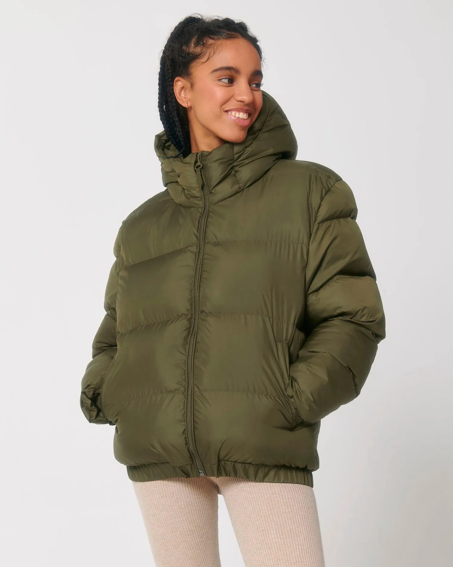 Oversized Puffer Jacket for All Seasons - Puffer STJU840