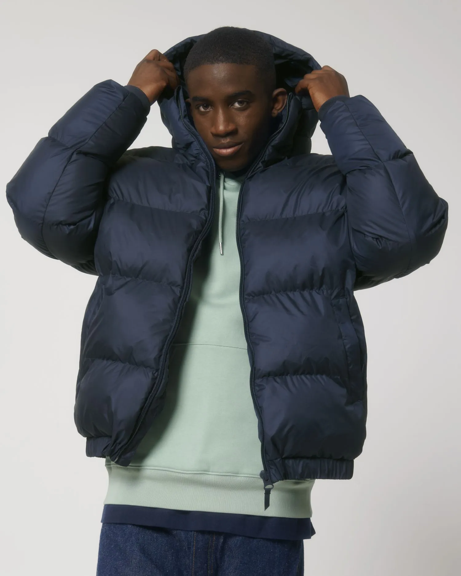 Oversized Puffer Jacket for All Seasons - Puffer STJU840