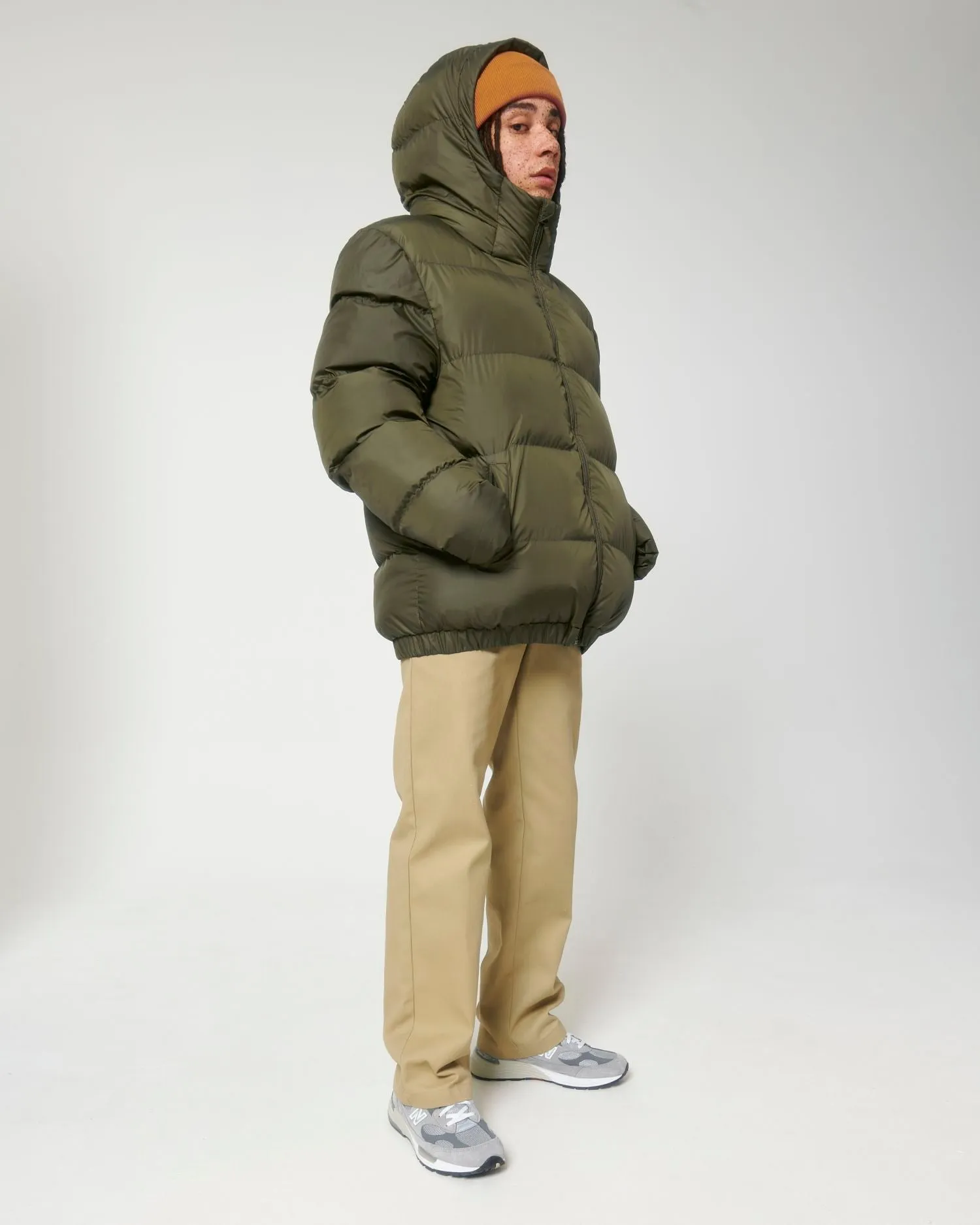 Oversized Puffer Jacket for All Seasons - Puffer STJU840