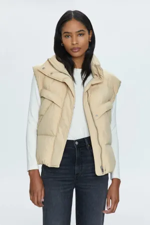 Womens Stylish Joss Quilted Puffer Vest by Pistola