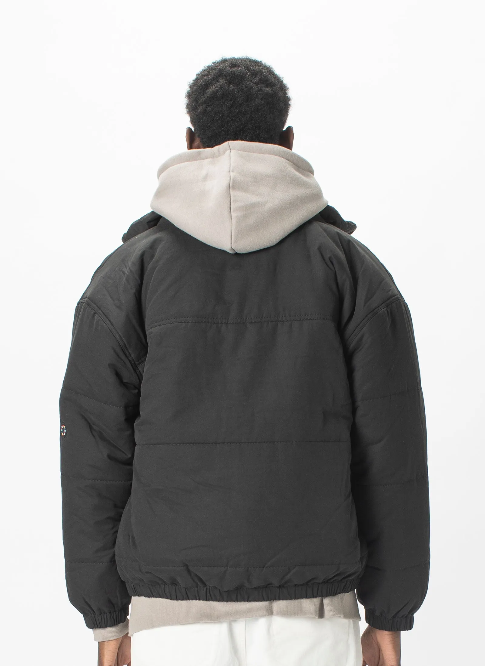 Regal Puffer Jacket Black