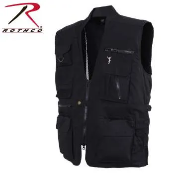 ROTHCO PLAINCLOTHES CONCEALED CARRY VEST - BLACK