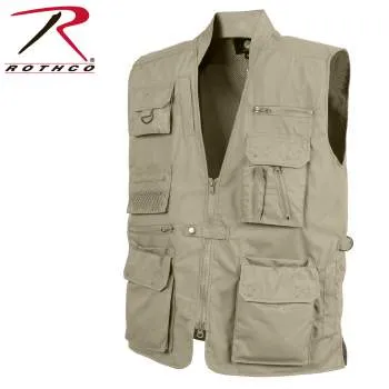 ROTHCO PLAINCLOTHES CONCEALED CARRY VEST - KHAKI