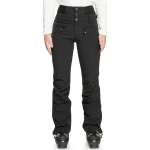 Roxy Rising High Pant - Black Large - Leather Tab