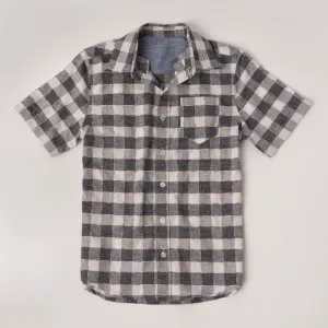 Space Dyed Buffalo Check Shirt