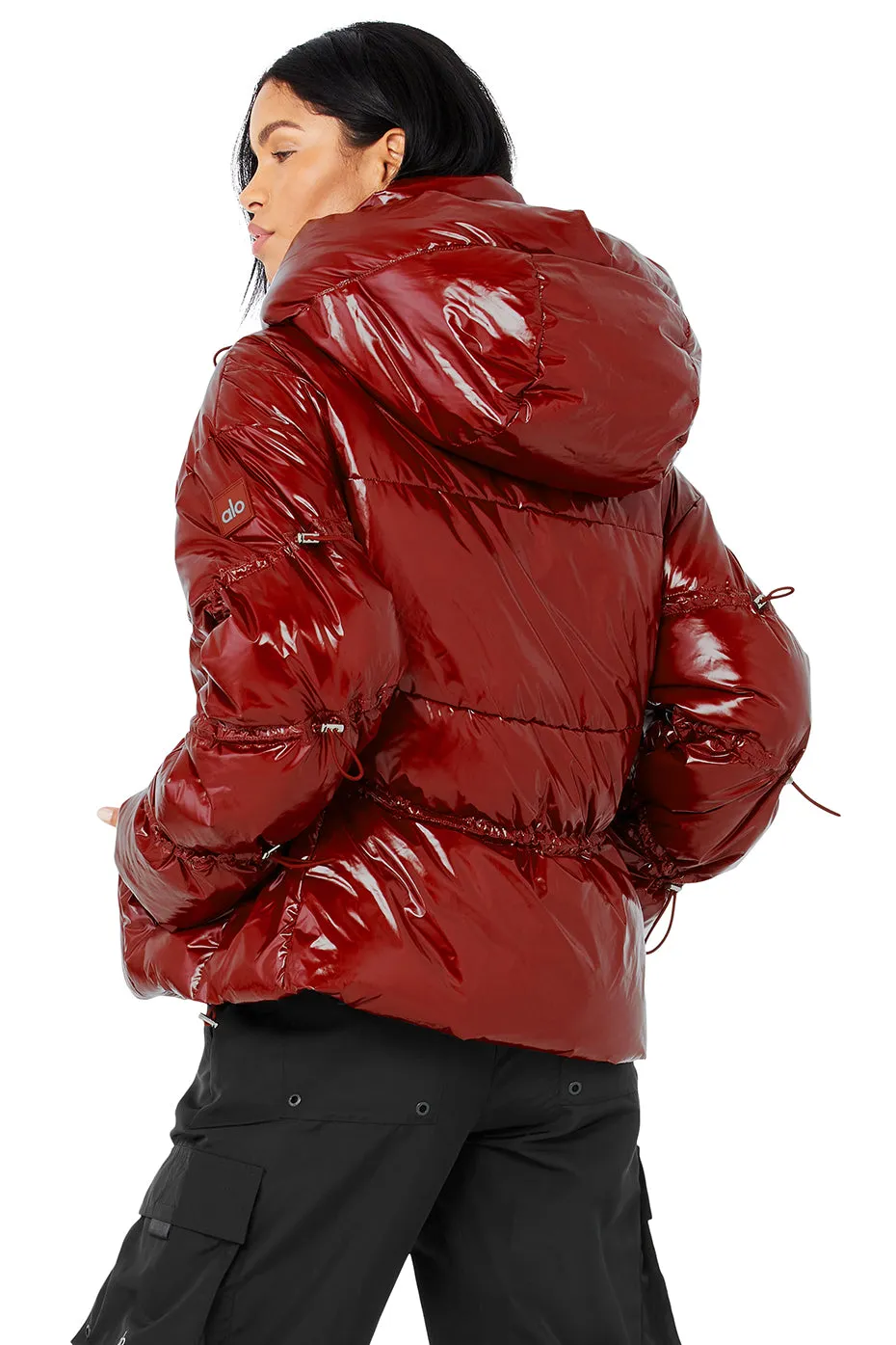 Stunner Puffer Jacket - Cranberry