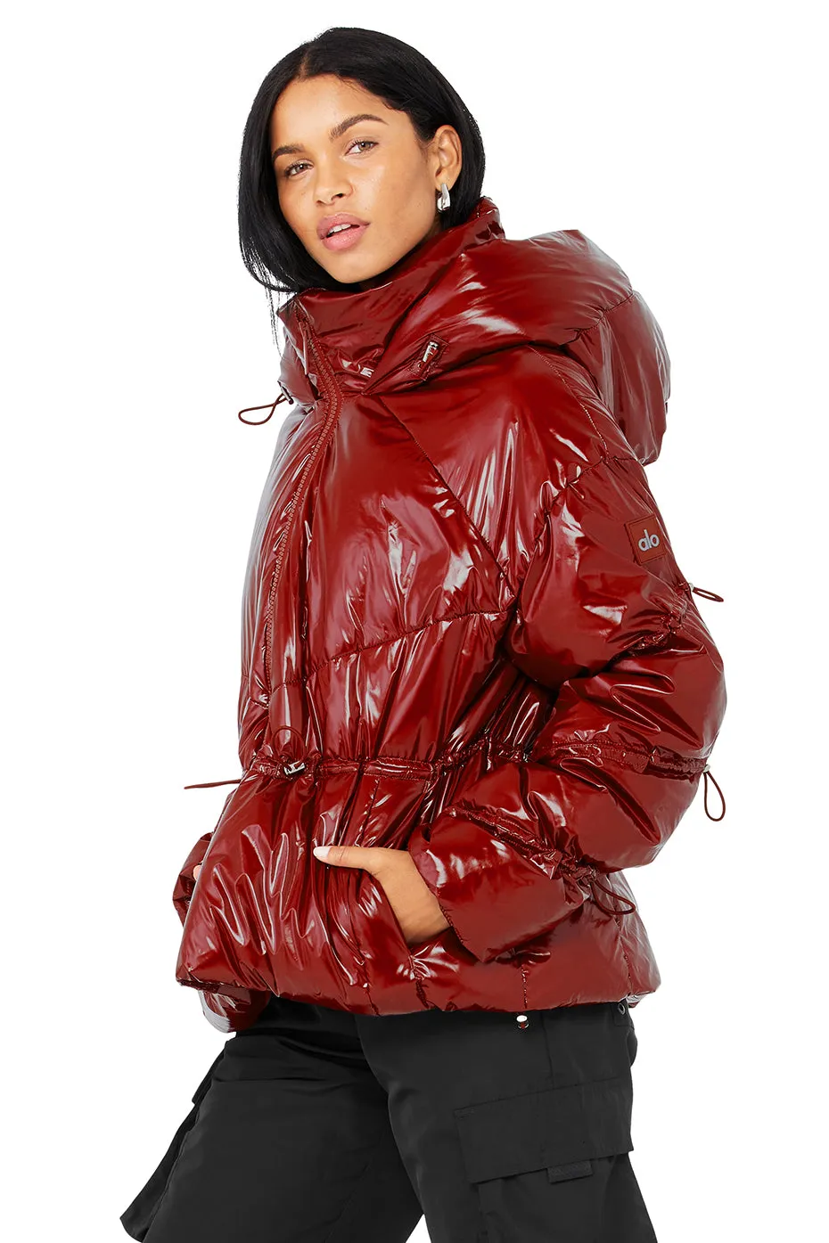 Stunner Puffer Jacket - Cranberry