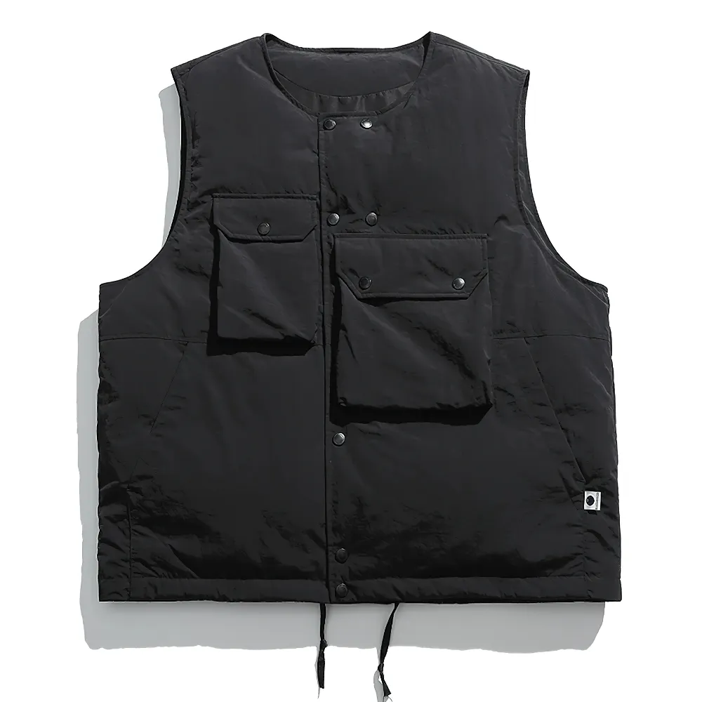 Thick Duck Down Vest with Functional Pocket Design - SF2277