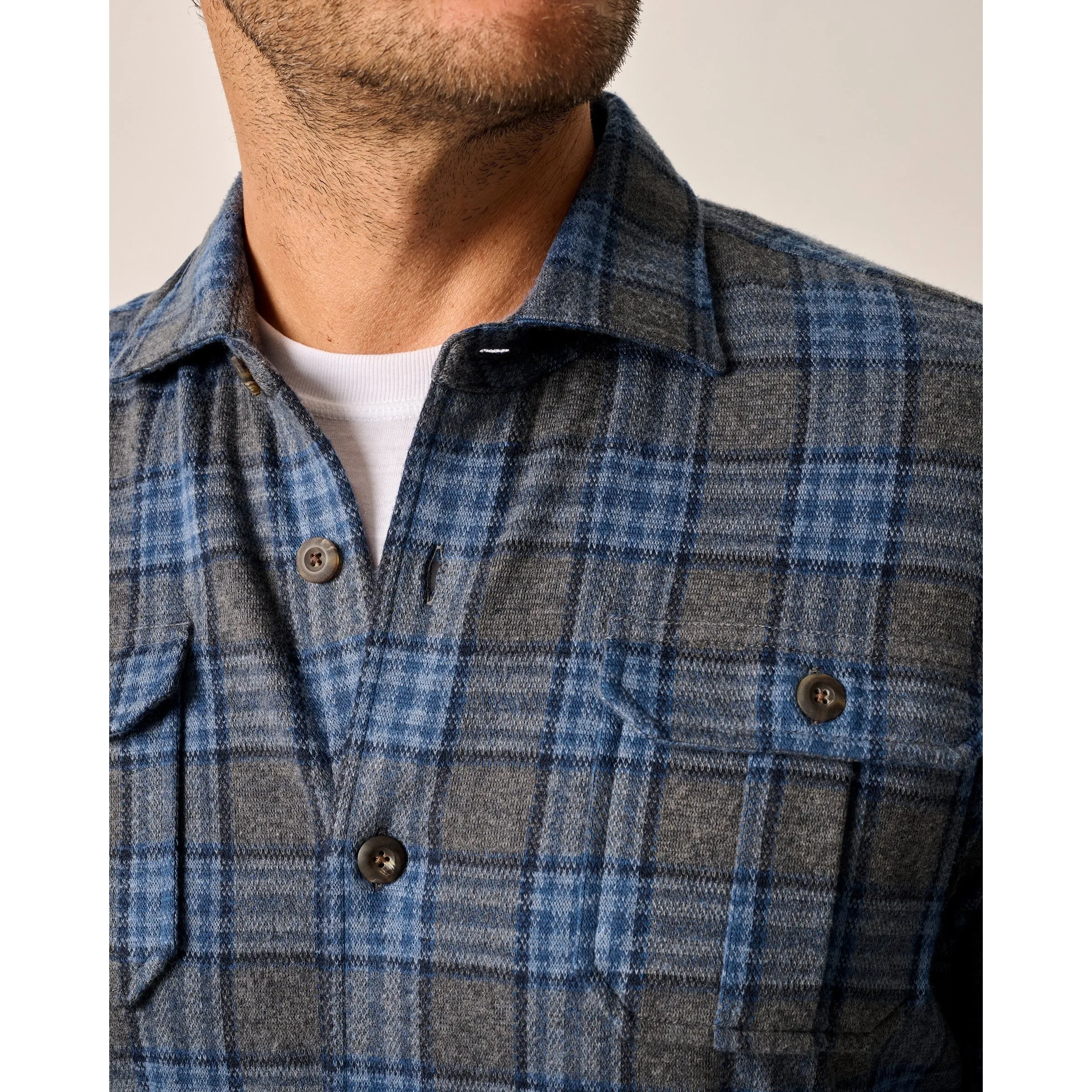 WAITES SOFT PLAID STRETCH