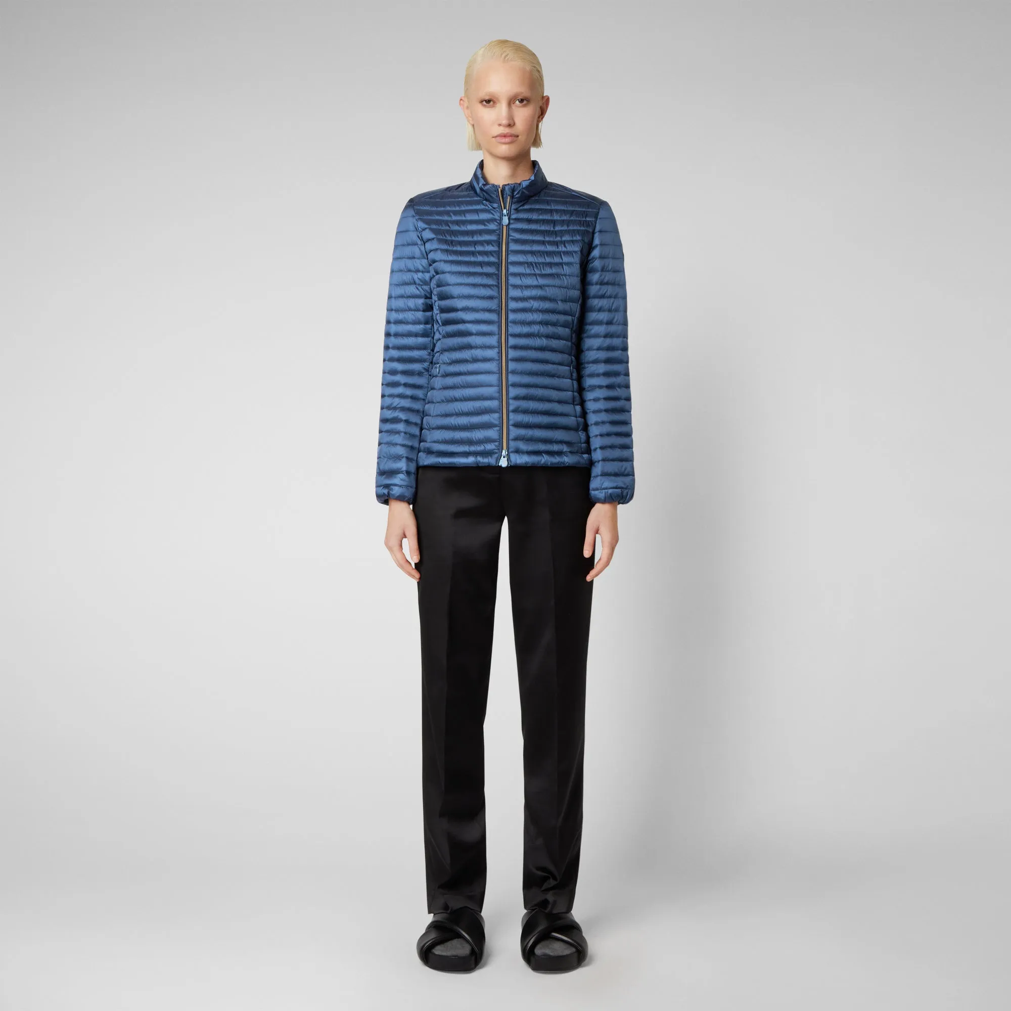 Women's Andreina Puffer Jacket in Space Blue